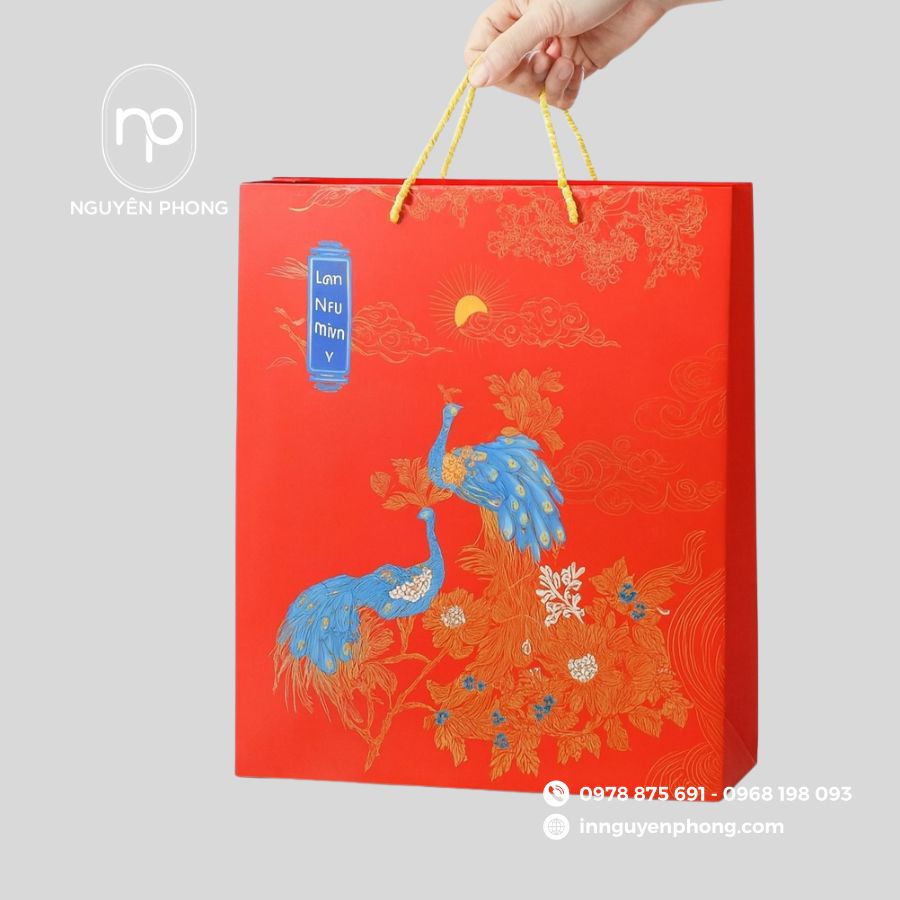 In túi giấy đựng quà tết tại TPHCM giá rẻ